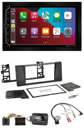 ESX 2DIN DAB USB Lenkrad Bluetooth Autoradio für BMW 5er E39 1997-2001