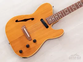 1990 Fender Thinline Telecaster TLAC-950 Sunburst Piezo & Lace Sensor, Japan