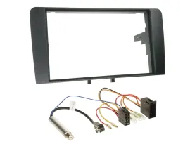 Установочный комплект для автомагнитолы Caraudio24 2-DIN для Audi A3 8P (2003–2006) ISO (набор)