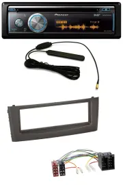 Pioneer CD USB Bluetooth DAB MP3 Autoradio für Fiat Grande Punto Punto ab 05 sch