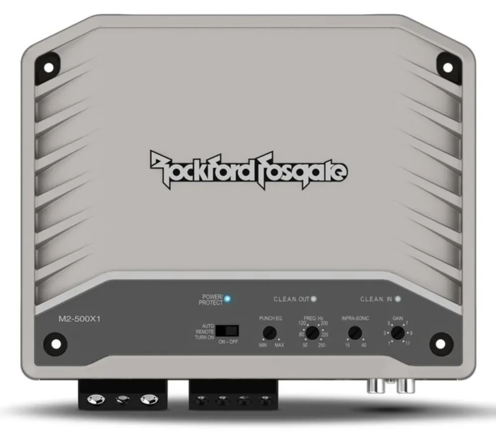Усилитель мощности для морских систем Rockford Fosgate M2-500X1 1-канальный 500W RMS