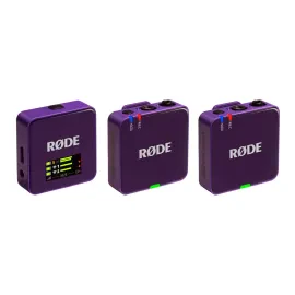 Микрофонная радиосистема Rode Wireless GO Gen 3 (фиолетовый)