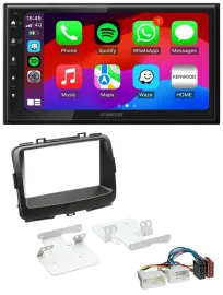 Kenwood MP3 USB DAB 2DIN Bluetooth Autoradio für Kia Carens 4 RP ab 2013