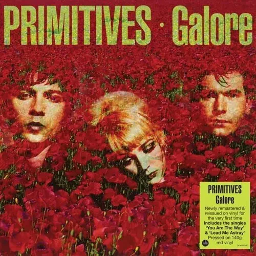 Виниловая пластинка The Primitives - Galore [140-Gram Red Colored Vinyl] [New Vinyl LP] Colored Viny