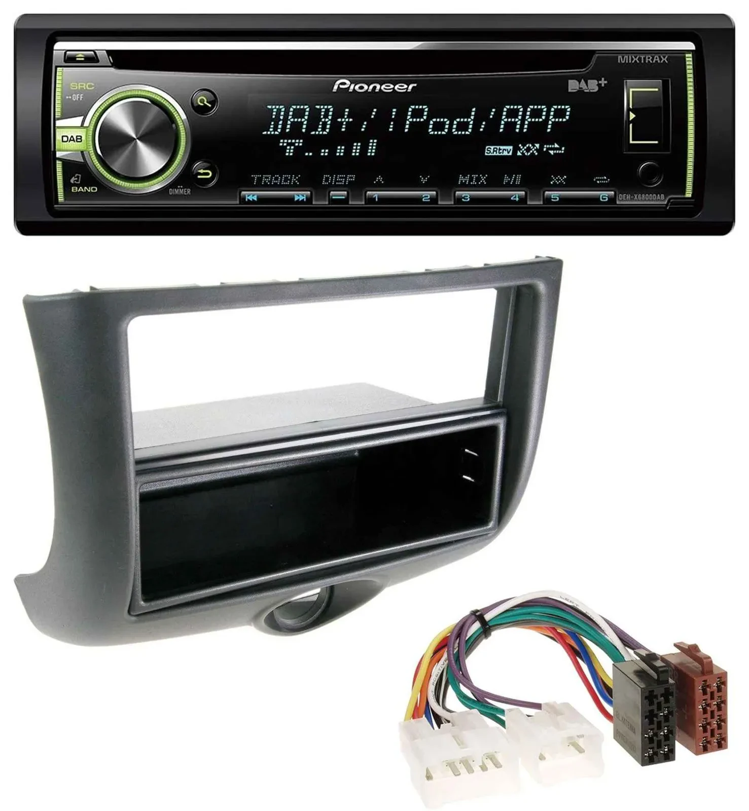 Pioneer DAB USB MP3 AUX CD Autoradio für Toyota Yaris (1999-2003)