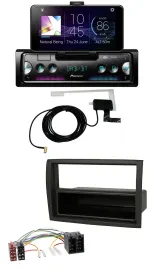 Pioneer DAB Bluetooth MP3 USB Autoradio für Citroen Jumper Fiat Ducato Peugeot B