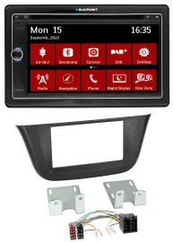 Blaupunkt Bluetooth DAB 2DIN USB DVD MP3 Autoradio für Iveco Daily (ab 2014)