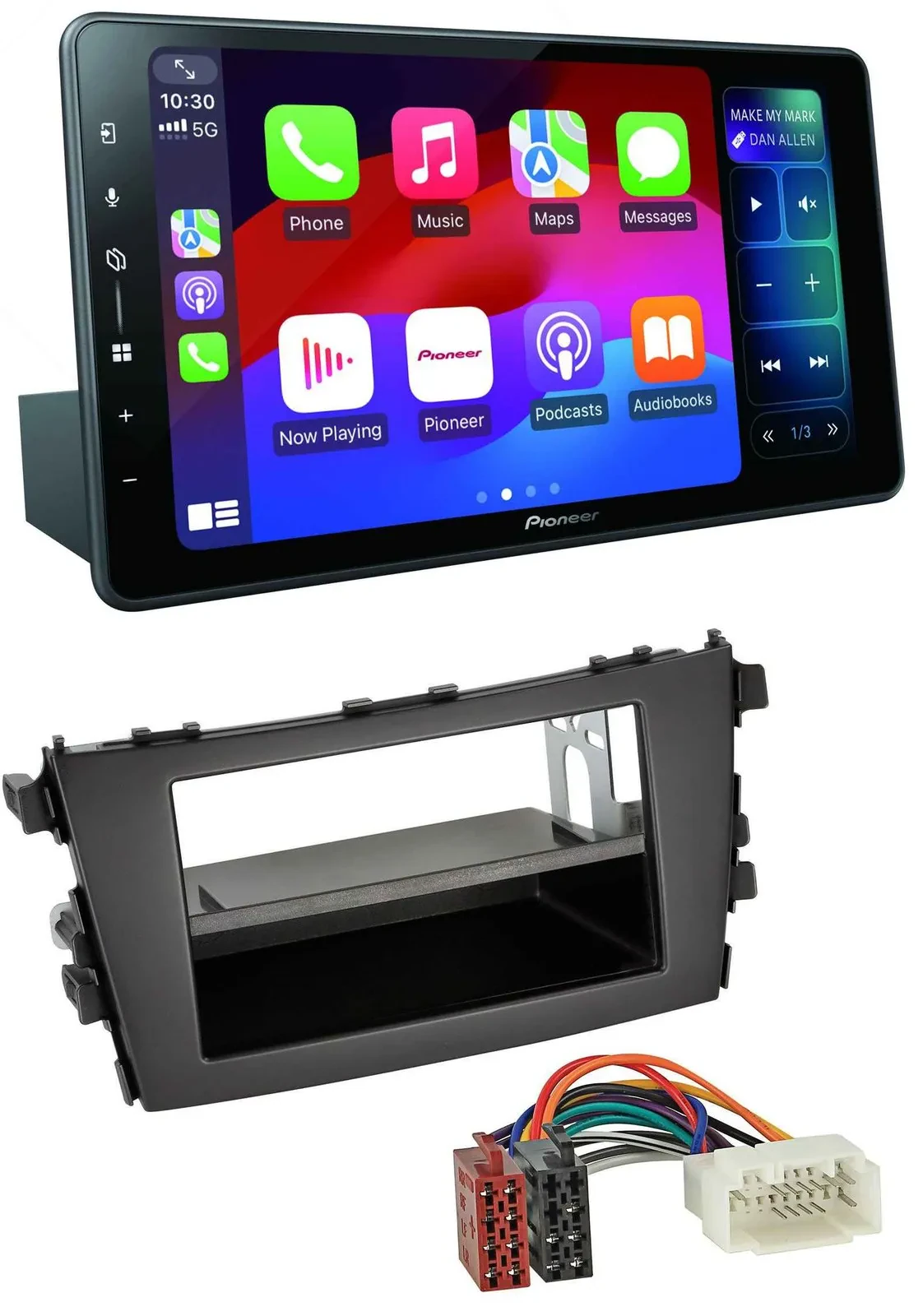 Pioneer Bluetooth DAB MP3 USB Autoradio für Suzuki Celerio (LF, ab 2014)