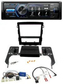 Автомагнитола для Subaru Impreza JVC Bluetooth, USB, DAB, поддержка управления на руле