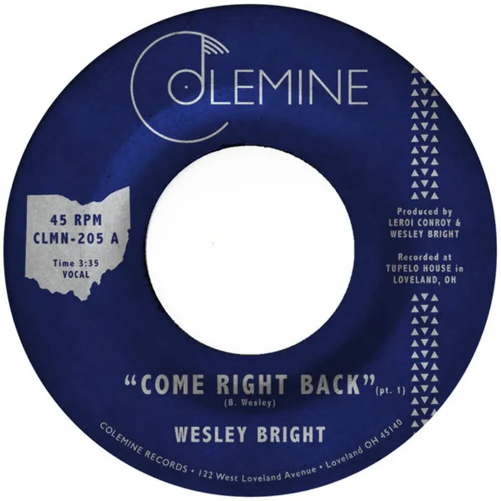 Виниловая пластинка Wesley Bright – Come Right Back (Релиз 2022)