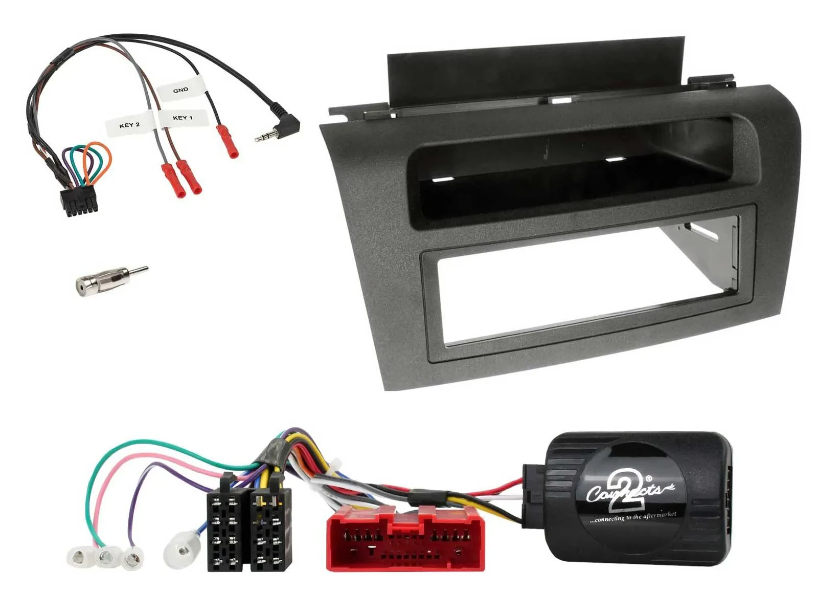 Radioset Lenkradadapter DIN Autoradio für Mazda 3 (2003-2009)