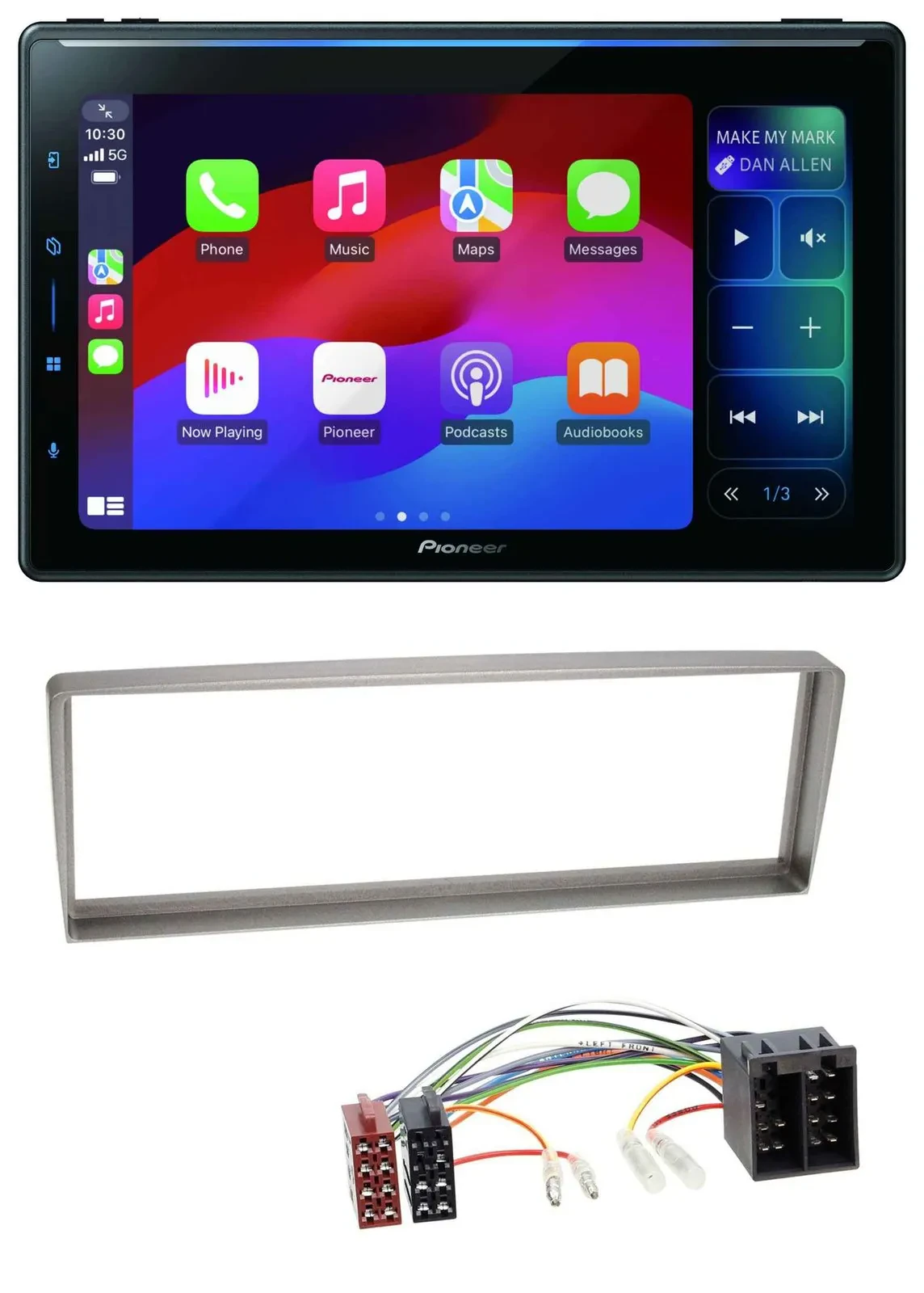 Pioneer Bluetooth DAB MP3 USB Autoradio für Alfa Romeo 156 (2003-2005)