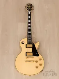 Электрогитара Burny RLC-70 Custom Vintage Guitar Alpine White w/ VH-1 Humbuckers, Japan 1988