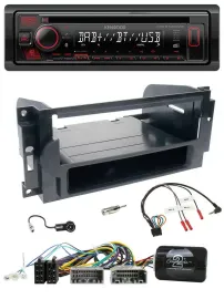 Kenwood Lenkrad CD USB Bluetooth DAB Autoradio für Dodge / Jeep