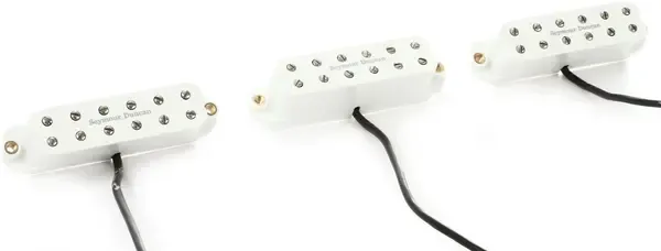 Комплект звукоснимателей для электрогитары Seymour Duncan Little 1959 Strat White