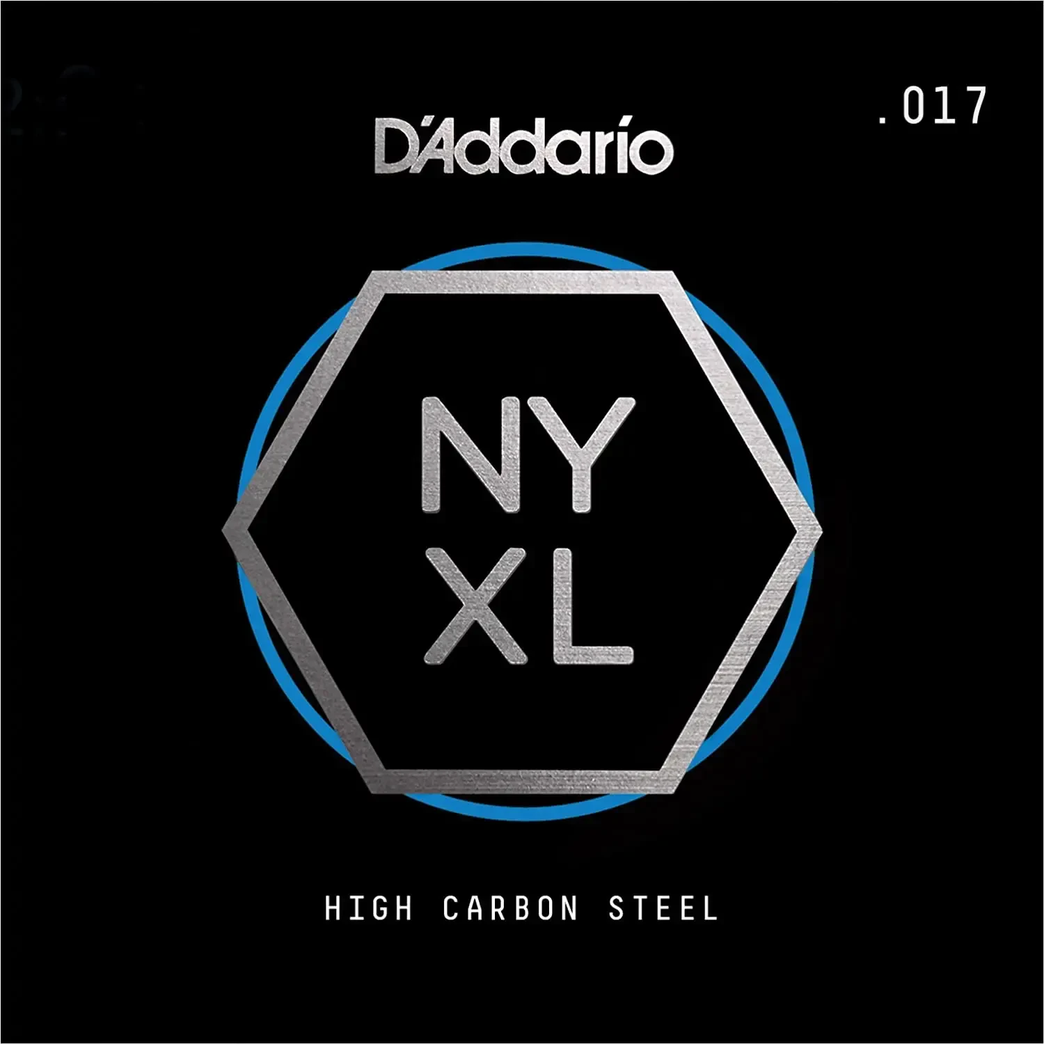 Струна одиночная D'Addario NYS017 NYXL Plain Steel Single 017