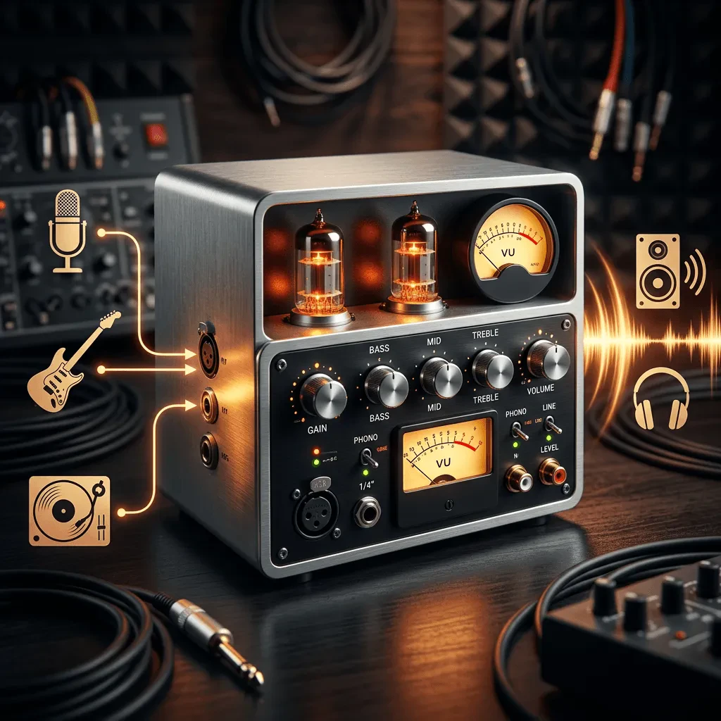 Предусилитель звука: что это, какие бывают и где используются