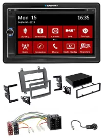 Blaupunkt Bluetooth DAB 2DIN USB DVD MP3 Autoradio für Cadillac CTS 2003-2007 SR