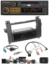 Pioneer DAB Lenkrad USB Bluetooth Autoradio für Mercedes A-Klasse W169 B-Klasse
