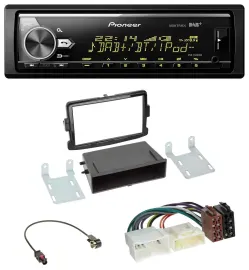 Pioneer Bluetooth USB DAB MP3 Autoradio für Dacia Lodgy Sandero Opel Vivaro