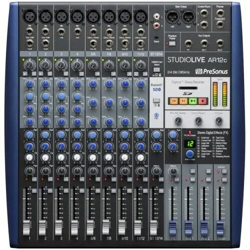 Аналоговый микшер PreSonus StudioLive AR12c