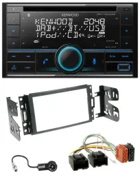 Автомагнитола для Chevrolet Corvette и Uplander Kenwood 2-DIN CD/DAB/USB/MP3, Bluetooth