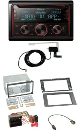 Pioneer 2DIN MP3 DAB USB CD Bluetooth Autoradio für Ford C-Max Galaxy S-Max 03-0