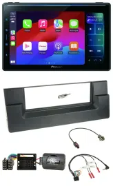 Pioneer Bluetooth DAB Lenkrad USB Autoradio für BMW 5er E39 2001-2004 Quadlock
