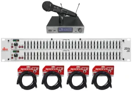 Микрофонная радиосистема Audio-technica ATW-3212/C510DE2 3000, ручной микрофон + DBX 231S EQ (набор)