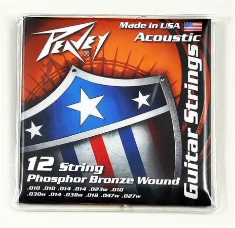 Струны для акустической гитары Peavey Phosphor Bronze Balanced 12-53