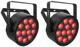 Светодиодный прибор Chauvet DJ SlimPAR T12 ILS RGB LED D-Fi USB (пара)