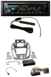 Автомагнитола Pioneer CD/MP3/AUX/DAB/USB для Ford Transit Connect (2012–2018) с дисплеем