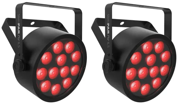 Светодиодный прибор Chauvet DJ SlimPAR T12 ILS RGB LED D-Fi USB (пара)