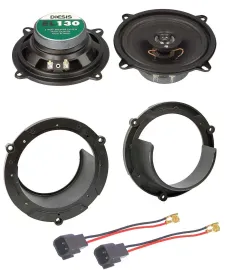 ACV 2-Wege 13cm 80Watt Lautsprecher für Mazda 2 ab 03 Fronttür Heck Auto Boxen