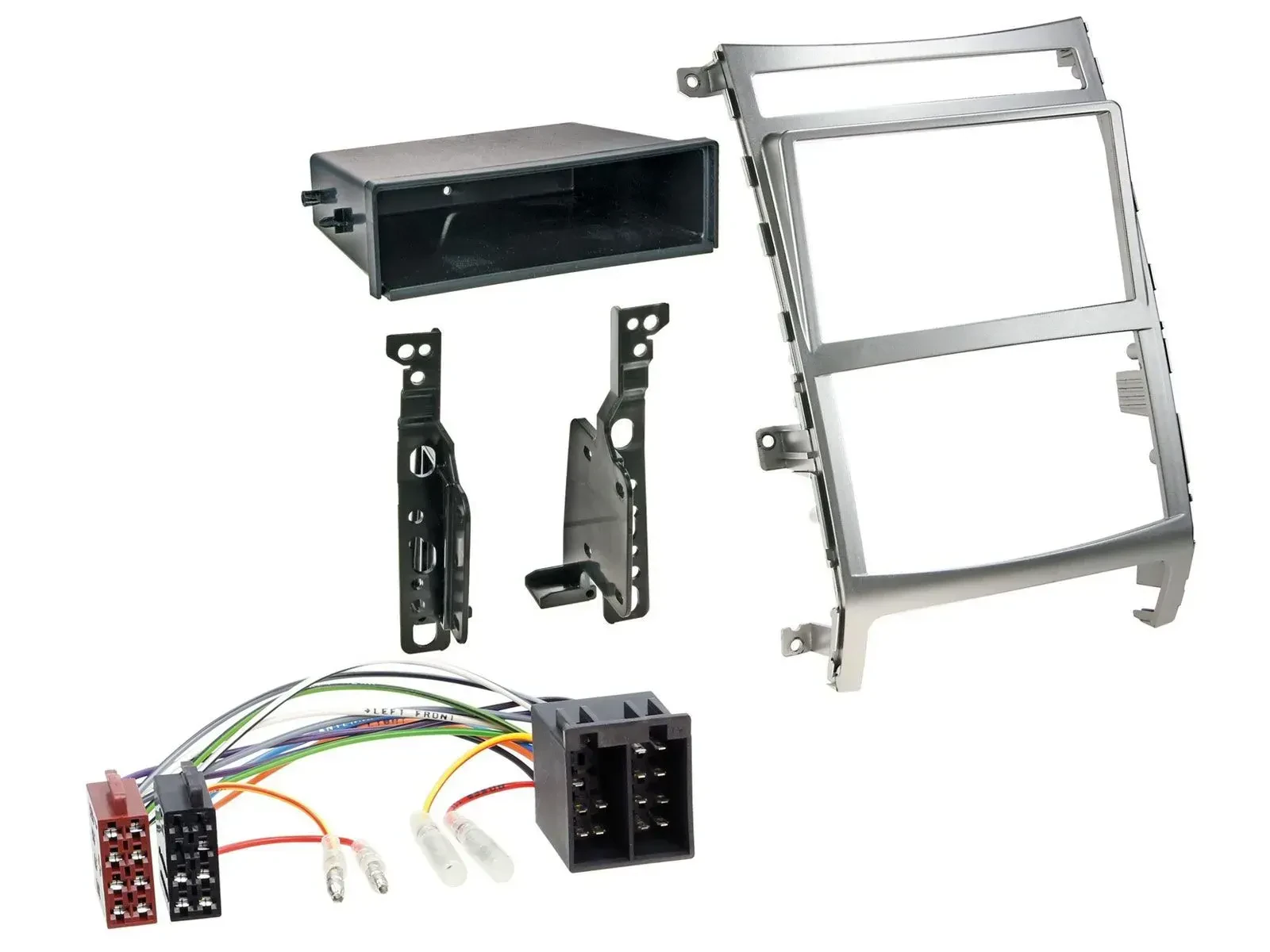 Radioeinbauset DIN Autoradio für Hyundai ix55 (2009-2012) silber