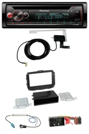 Pioneer DAB CD MP3 USB Bluetooth Autoradio für Alfa Romeo Giulietta 940 Facelift