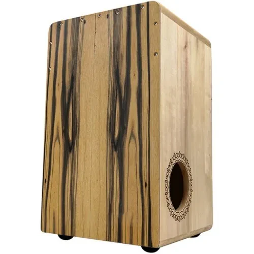 U-Turn Cajon 49 Premium Black & White Ebony mit seitlichem Schallloch | Neu