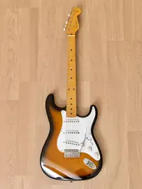 Электрогитара Fender Stratocaster '54 Vintage Reissue ST54-80AM SSS Sunburst w/case Japan 1999