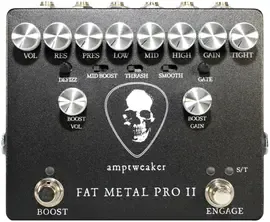 Педаль эффектов для электрогитары Amptweaker Fat Metal Pro II Distortion Pedal