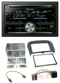 Pioneer Bluetooth MP3 DAB 2DIN USB CD Autoradio für Mercedes SL-Klasse 2001-2011