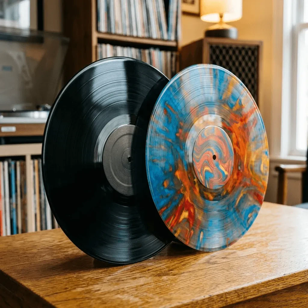 Черный или цветной винил: что лучше звучит и в чем разница