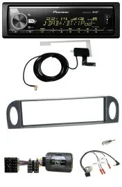 Автомагнитола для Citroen C5 (2001–2005) Pioneer Bluetooth, DAB, USB, поддержка кнопок на руле