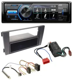 JVC Bluetooth MP3 USB DAB Autoradio für Audi A6 01-05 C5 Symphony Bose Aktivsyst