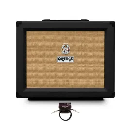 Orange Amps PPC112 60 Watt Cabinet Black with 3ft Speaker Cable