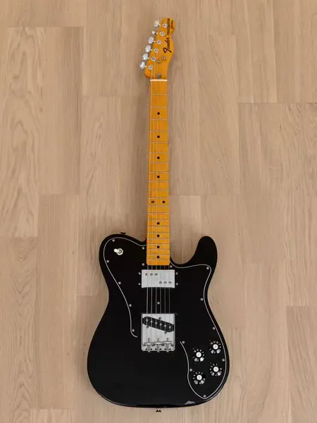 Электрогитара Fender American Vintage '72 Telecaster Custom Black w/case USA 2011