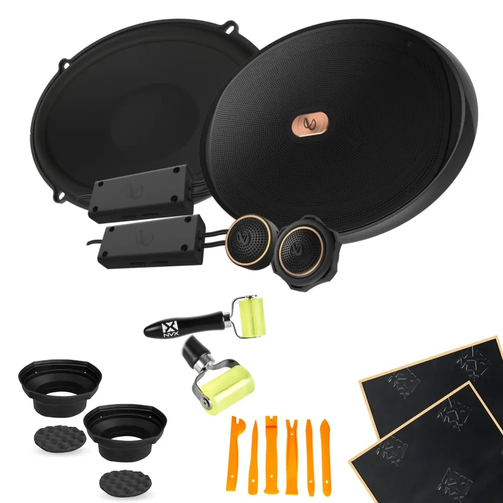 Infinity KAPPA 693C 145W 6x9” Component Speaker + Accessories