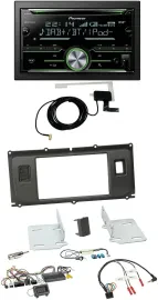Pioneer CD USB Lenkrad Bluetooth 2DIN DAB Autoradio für Land Rover Evoque Blinds