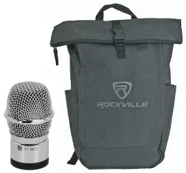 Se Electronics V7 MC2 Chrome Wireless Mic Capsule for Sennheiser Transmitter+Bag