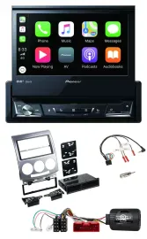 Pioneer DVD Bluetooth DAB USB Lenkrad Autoradio für Mazda 5 CR 2005-2010 silber