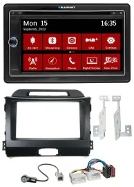 Blaupunkt Bluetooth DAB 2DIN USB DVD MP3 Autoradio für Kia Sportage 3 10-15 SL s
